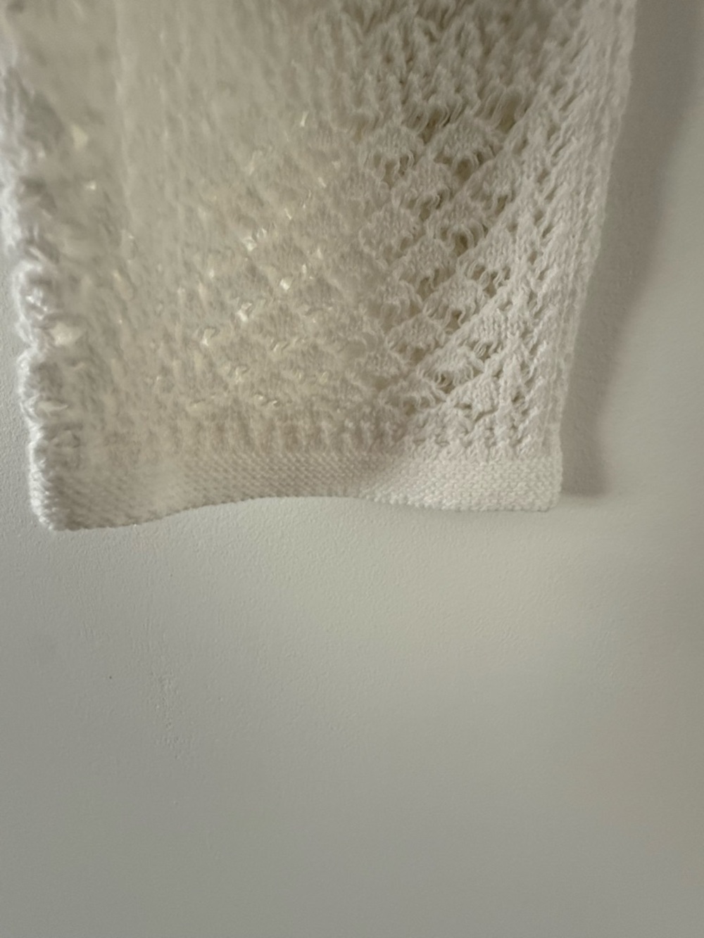 Universal Thread White Openwork Knit Button-Front Cardigan - Picture 6 of 11
